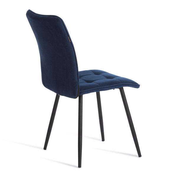 Стул обеденный Bari велюр, 46х55х89, Blue (синий) фото № 3