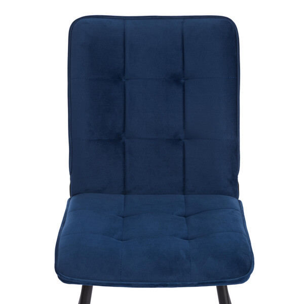 Стул обеденный Bari велюр, 46х55х89, Blue (синий) фото № 6