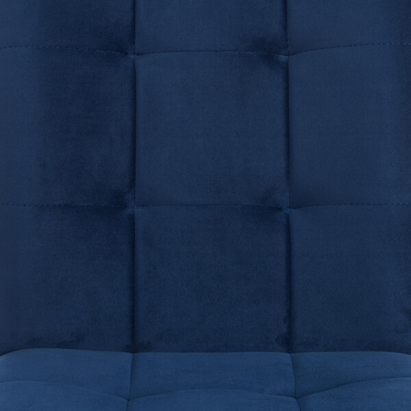 Стул обеденный Bari велюр, 46х55х89, Blue (синий) фото № 7