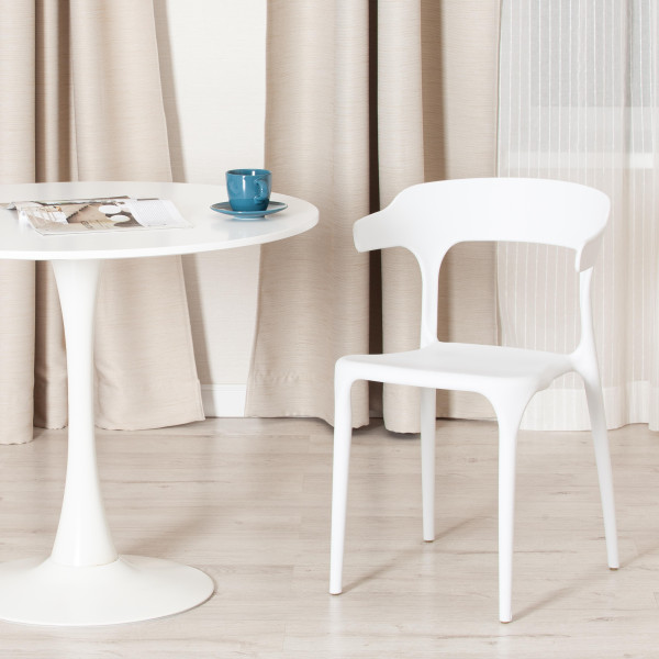 Стул TON (mod. PC33) пластик, 48 x 48 x 74 см, белый (White C0057) фото № 9