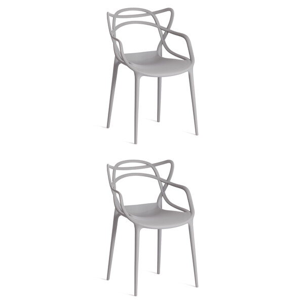 Стул Cat Chair/Кет Чаир (мод. 028) пластик, 53х59х82,5см, темно-серый фото № 9
