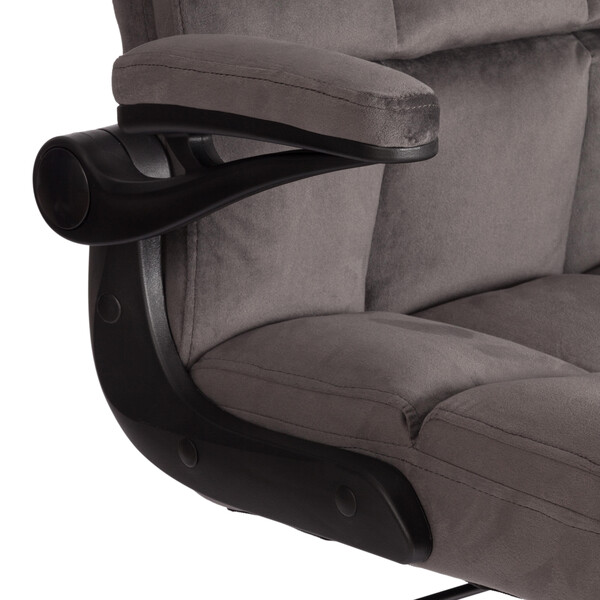 Кресло Lugano велюр, темно-серый фото № 8