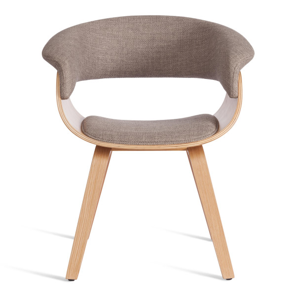 Стул VIMTA (mod.8021) дерево / ткань, 69х56х77 см, натуральный/бежевый, Aimcasa 5 фото № 5