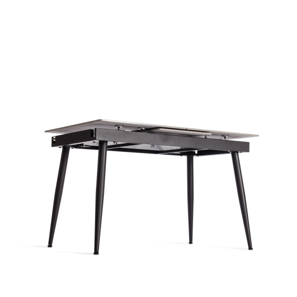 Стол обеденный Balmoral (mod.OKT-2294) столешница керамика (матовая) /опоры металл, серый/чёрный, (120+40)х80х75 см фото № 11