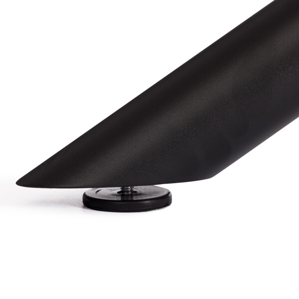 Стол обеденный Winston (mod.LDT-507 OKT-2462) столешница керамика (глянцевая) / опоры металл, белый/черный, 30х120х30 см фото № 18