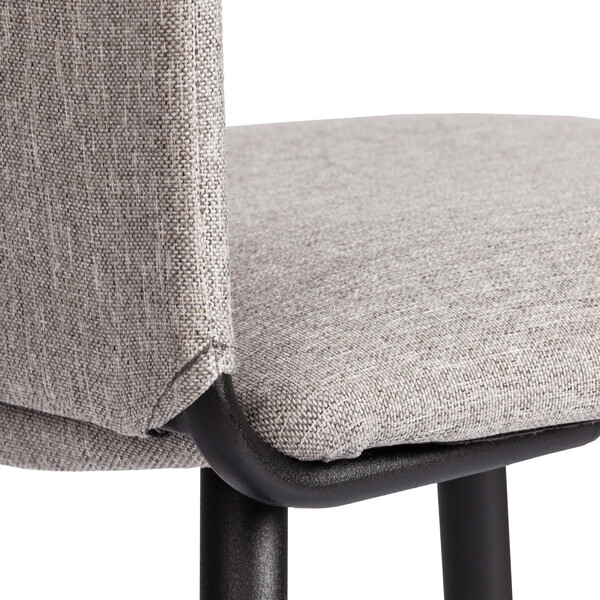 Стул обеденный La Rousse NEW, ткань рогожка, серый/черный, 3M 16/2, 45x55x93 см фото № 9