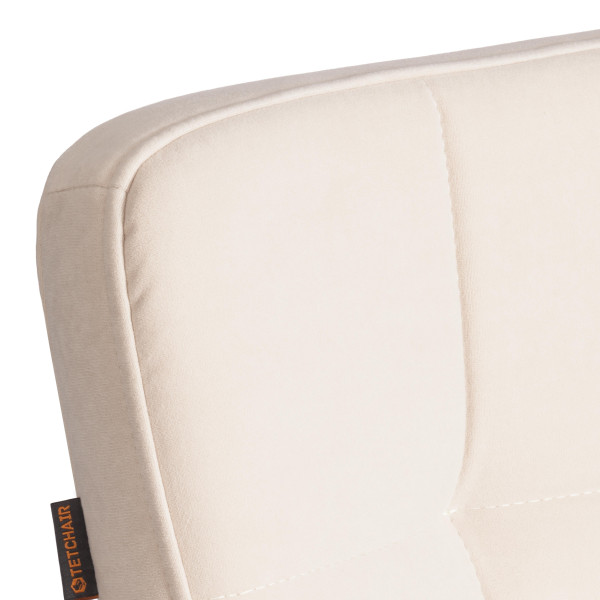 Стул обеденный Medeo LT, флок , молочный/черный, 4, 45х56х89 см фото № 9