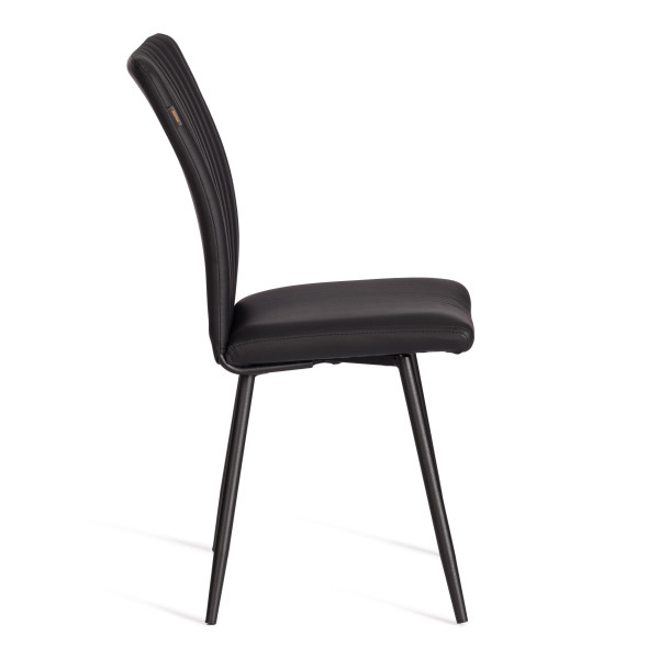 Стул обеденный Monte Carlo TREND, экокожа, черная, 49х51х93 см фото № 2