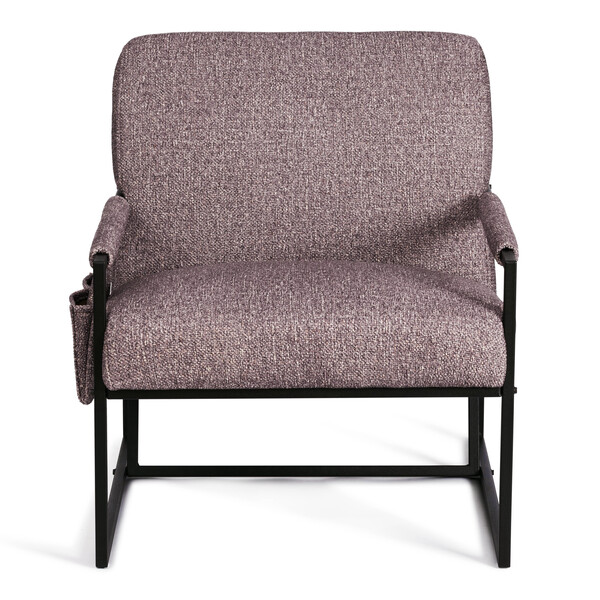 Кресло Charli LUX/Чарли Люкс велюр/букле, VT shape wood rose, 70х80х82 см фото № 5