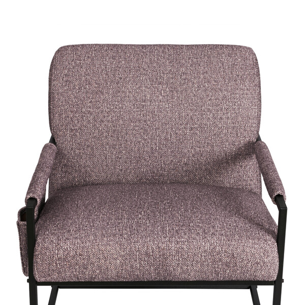 Кресло Charli LUX/Чарли Люкс велюр/букле, VT shape wood rose, 70х80х82 см фото № 6