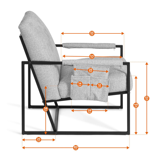 Кресло Charli LUX/Чарли Люкс велюр/букле, VT shape wood rose, 70х80х82 см фото № 15
