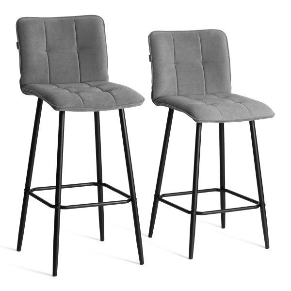 Полубарный стул  Bari/Бари велюр, бежевый, 7, 42х55х99 см фото № 15