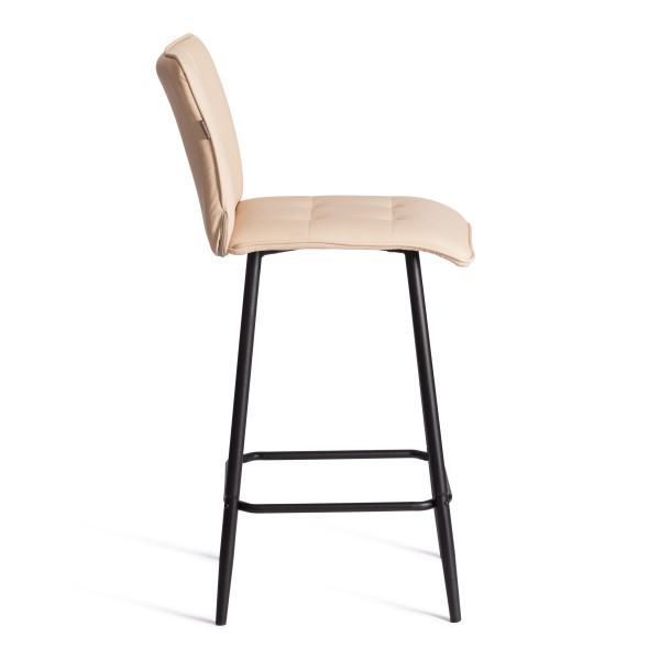 Полубарный стул  Bari/Бари экокожа , бежевый, 42х55х99 см фото № 2
