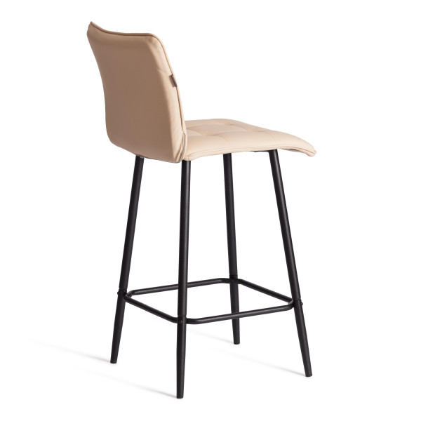 Полубарный стул  Bari/Бари экокожа , бежевый, 42х55х99 см фото № 3