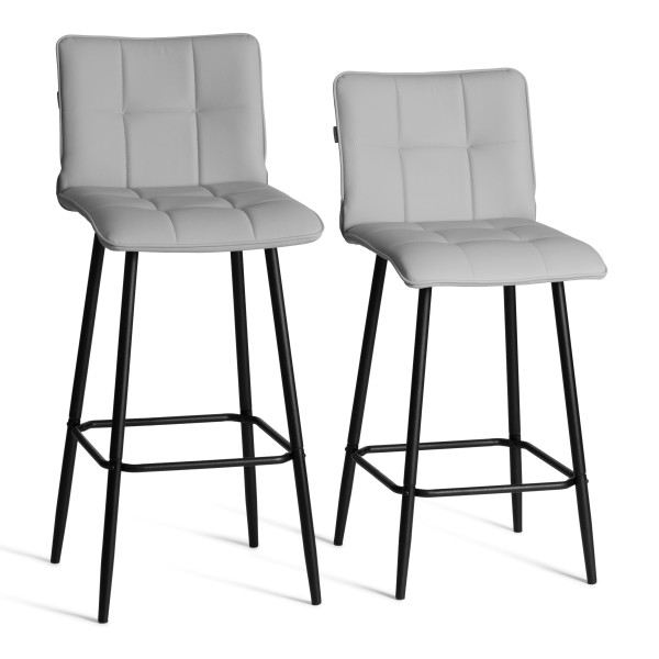 Полубарный стул  Bari/Бари экокожа , бежевый, 42х55х99 см фото № 15