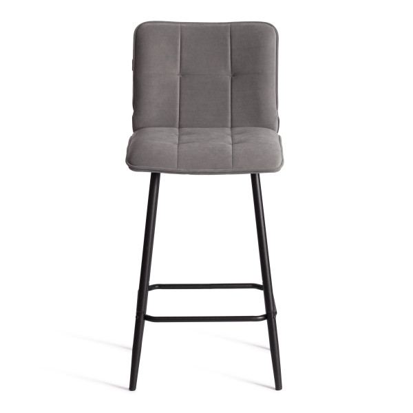 Полубарный стул  Bari/Бари велюр, серый, 29, 42х55х99 см фото № 5