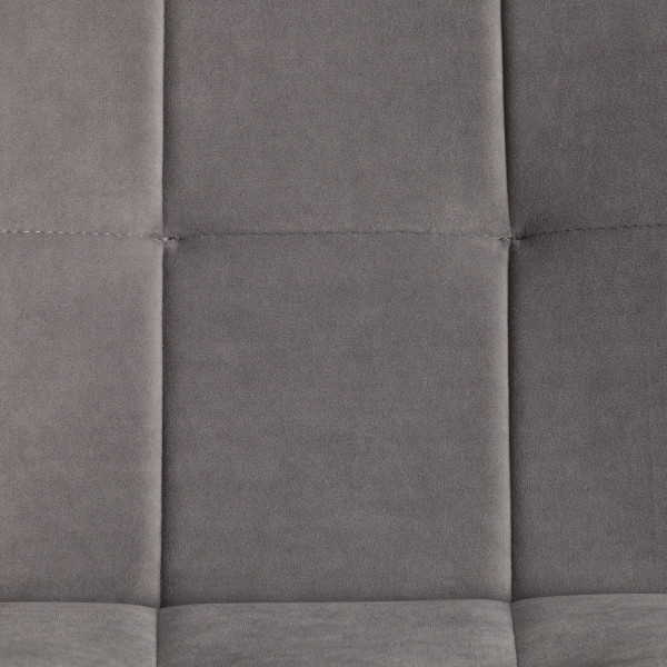 Полубарный стул  Bari/Бари велюр, серый, 29, 42х55х99 см фото № 7