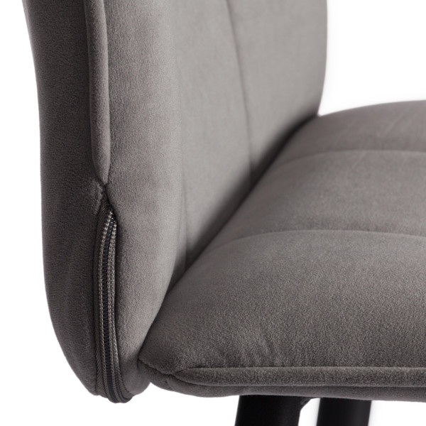 Полубарный стул  Bari/Бари велюр, серый, 29, 42х55х99 см фото № 8