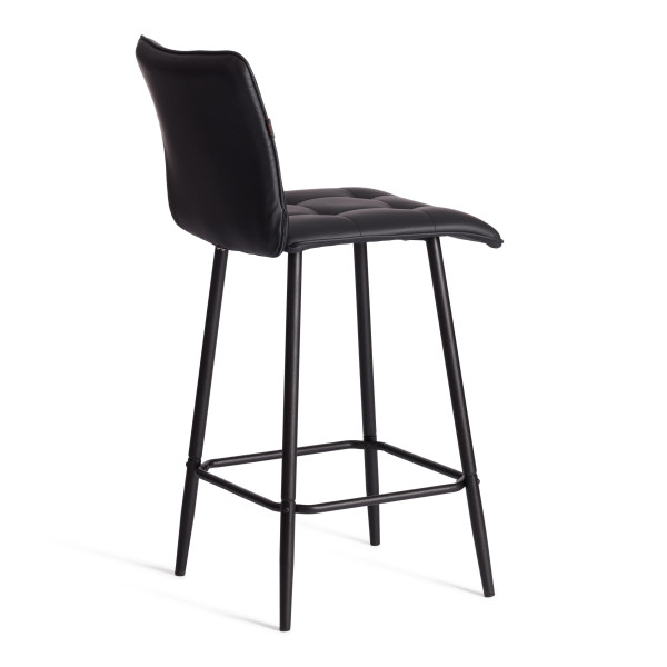 Полубарный стул  Bari/Бари экокожа , черный, 42х55х99 см фото № 3