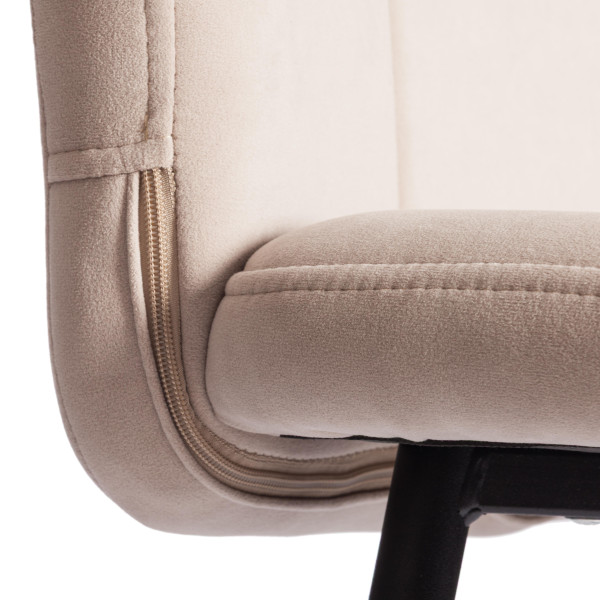 Полубарный стул  Medeo/Медео велюр, бежевый, 7, 42х56х102 см фото № 8