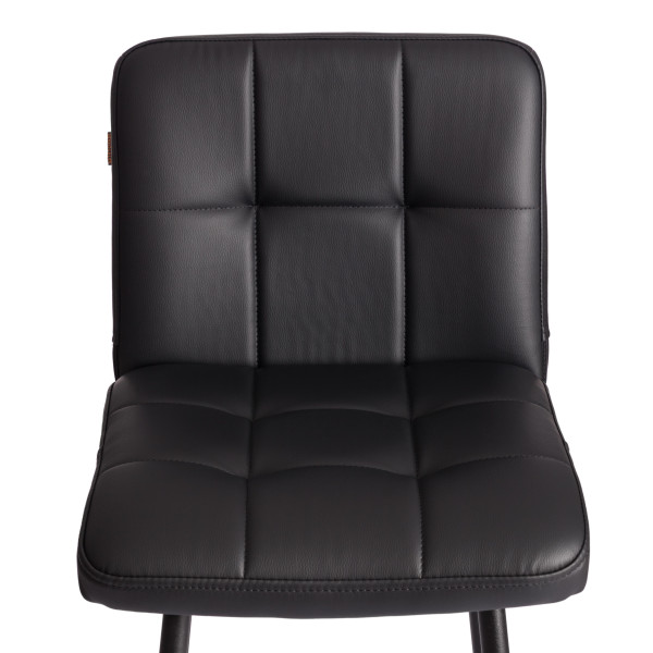 Полубарный стул  Medeo/Медео экокожа , черный, 42х56х102 см фото № 6