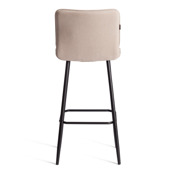 Барный стул  Bari/Бари велюр, бежевый, 7, 45х56х110 см фото № 4