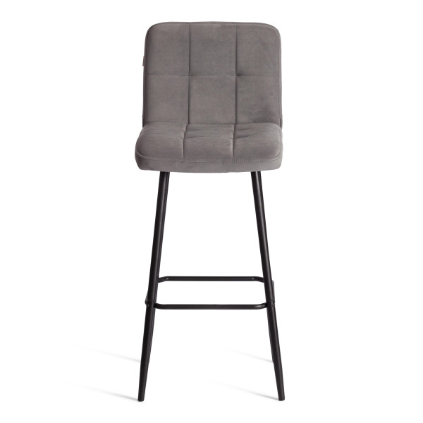 Барный стул  Medeo/Медео велюр, серый, 29, 45х56х113 см фото № 5