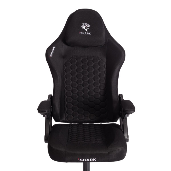 Кресло iShark ткань, черный фото № 8