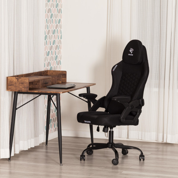 Кресло iShark ткань, черный фото № 19