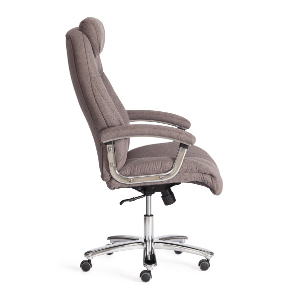 Кресло TRUST ткань рогожка Nice, мокко (серо-бежевая) фото № 2