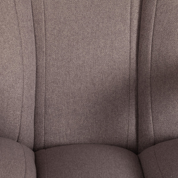 Кресло TRUST ткань рогожка Nice, мокко (серо-бежевая) фото № 9