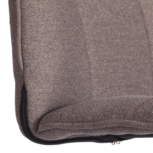 Кресло ONE ткань рогожка Nice, мокко (серо-бежевая) фото № 9