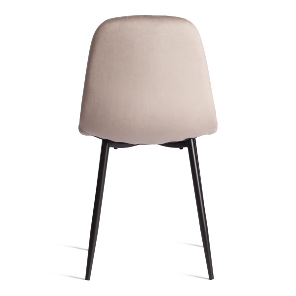 Стул BREEZE (mod. 4724) Велюр/металл , 44 х 53 х 87 см, Coffee (кофейный) HLR9 / черный фото № 4