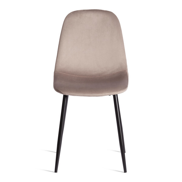Стул BREEZE (mod. 4724) Велюр/металл , 44 х 53 х 87 см, Coffee (кофейный) HLR9 / черный фото № 5