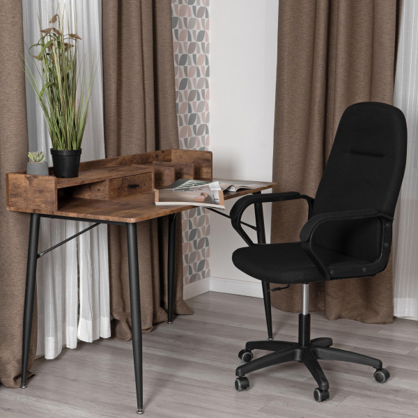 Кресло LEADER (22) ткань, черный, 2603 фото № 12