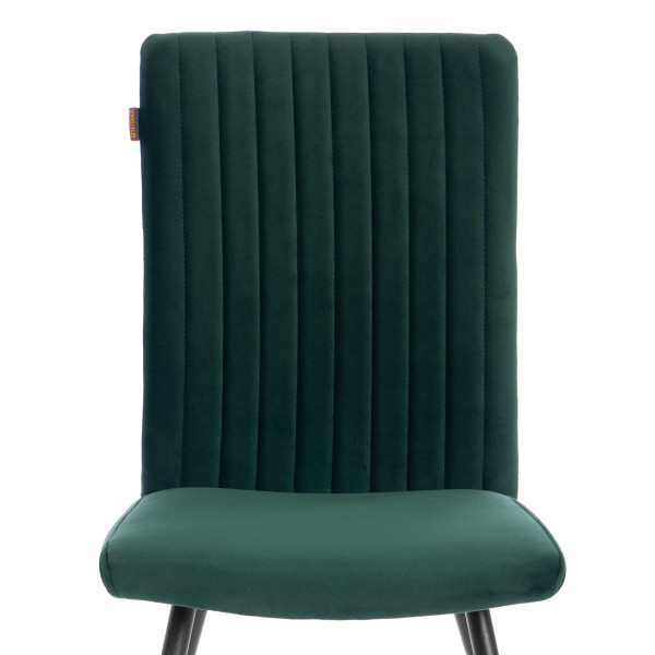 Стул обеденный Monte Carlo TREND, велюр, Deep Forest (изумруд), 49х51х93 см фото № 6