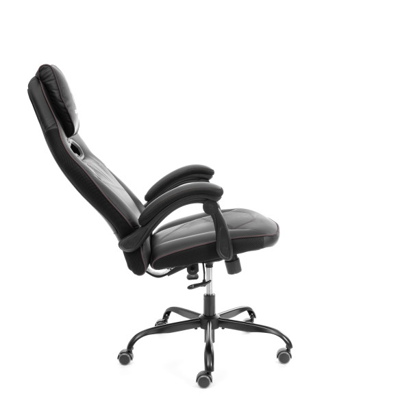 Кресло Arena metalBL кож/зам, черный/черный карбон, 36-6/карбон черный фото № 3