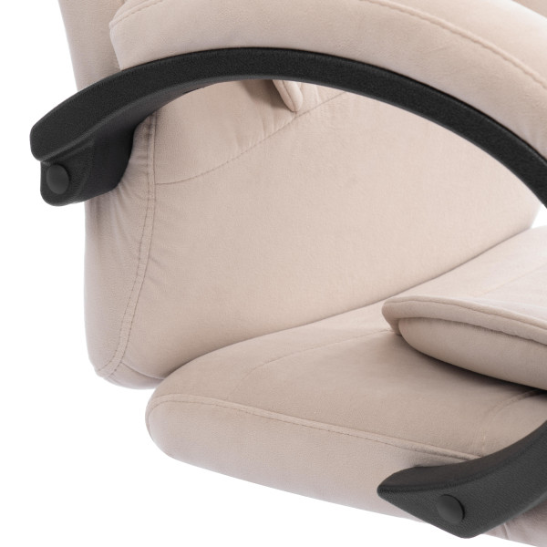 Кресло OREON metalBL велюр, бежевый, 7 фото № 7