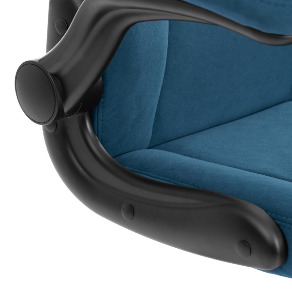 Кресло BAZUKA metalBL велюр, синий, 32 фото № 9