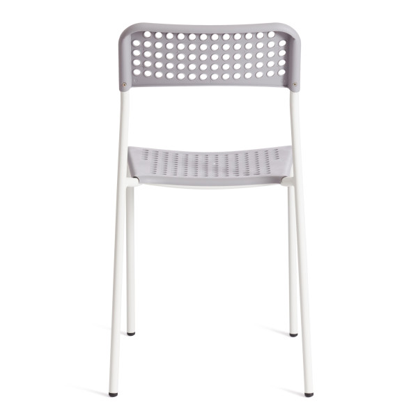 Стул ADDE (mod. C-049) металл/пластик, 39 х 49 х 78 см, Grey(серый)/White(белый) разборный фото № 4