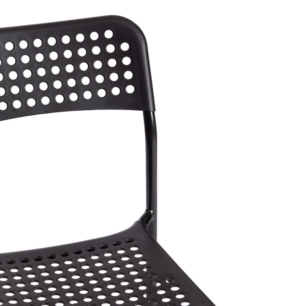 Стул ADDE (mod. C-049) металл/пластик, 39 х 49 х 78 см, Black(черный) разборный фото № 9