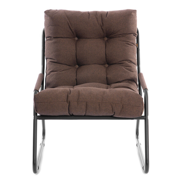 Кресло Ergo/Эрго рогожка, коричневый, 3М7-147 фото № 5