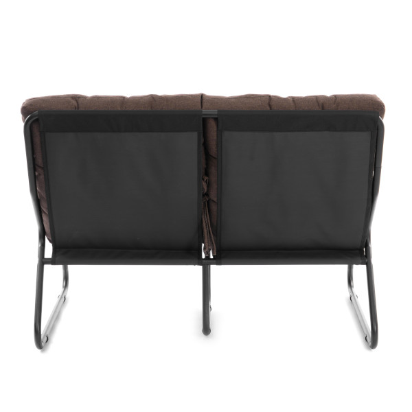 Диван Ergo/Эрго рогожка, коричневый, 3М7-147 фото № 4