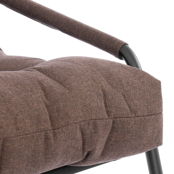 Диван Ergo/Эрго рогожка, коричневый, 3М7-147 фото № 9