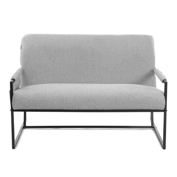 Диван Charli LUX/Чарли Люкс велюр/букле, VT shape silver фото № 5