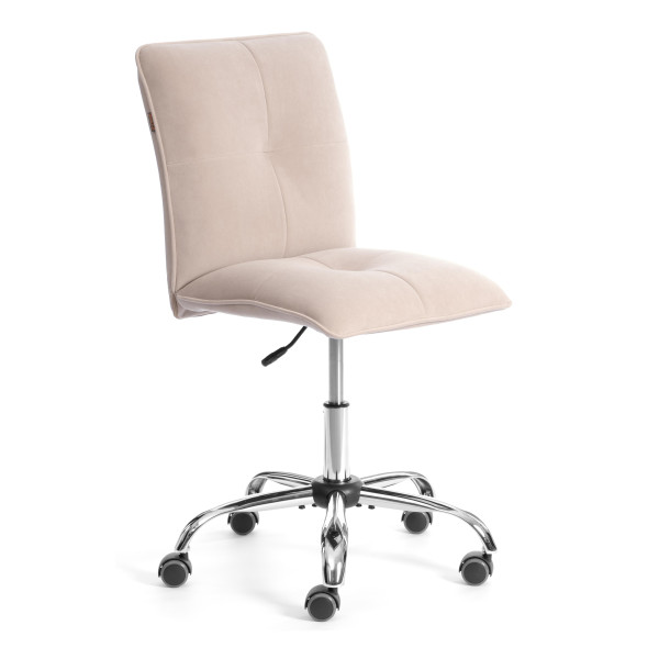 Комплект кресло + стул Sweet LT, флок , бежевый/черный, 7, 41х55х88 см фото № 5