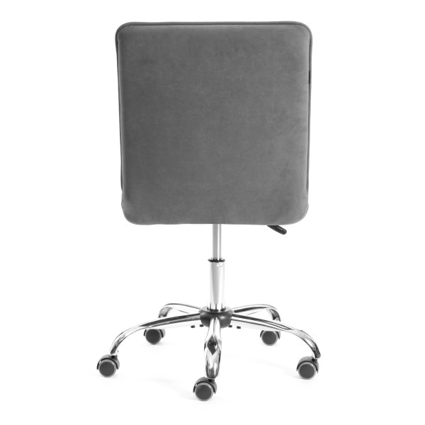 Комплект кресло + стул Sweet LT, флок , серый/черный, 29, 41х55х88 см фото № 7