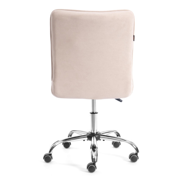 Комплект кресло + стул Bari LT, флок , бежевый/черный, 7, 41х55х89 см фото № 7