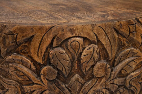 Стол журнальный Secret de Maison Tribal/Трибал (мод. M-9171) массив манго, 43х85х85см, коричневый фото № 3