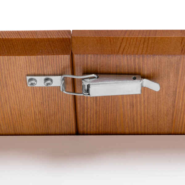 Стол Соната Люкс раздвижной/Sonata Lux extension table, 120х75х73 см массив сосны, антик/белый, 120-(150)х75х73 см фото № 11